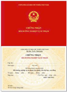 KHÓA HỌC NVSP DÀNH CHO GIẢNG VIÊN ĐH-CĐ